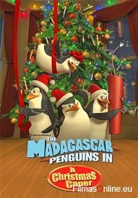 Madagaskaro Pingvinai: Kalėdų išdaiga